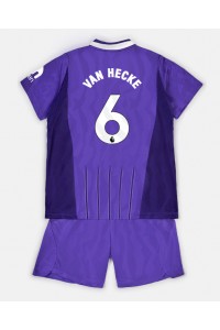 Tottenham Hotspur Jan Paul van Hecke #6 Babyklær Tredje Fotballdrakt til barn 2026-27 Korte ermer (+ Korte bukser)
